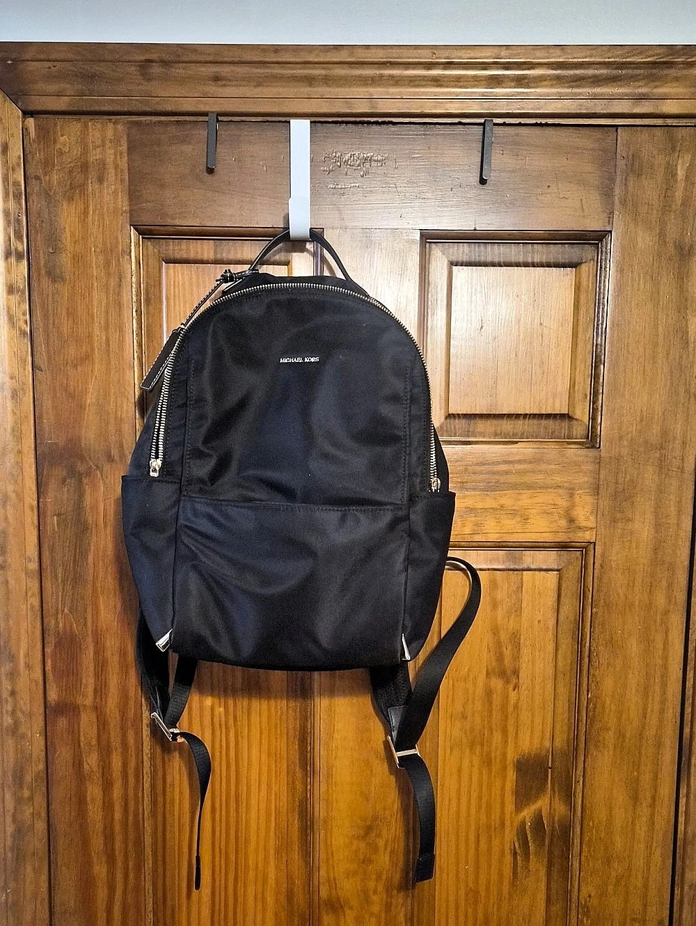 Michael Kors Kelsey Nylon Backpack Black
